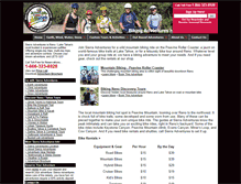 Tablet Screenshot of mountainbikingreno.com